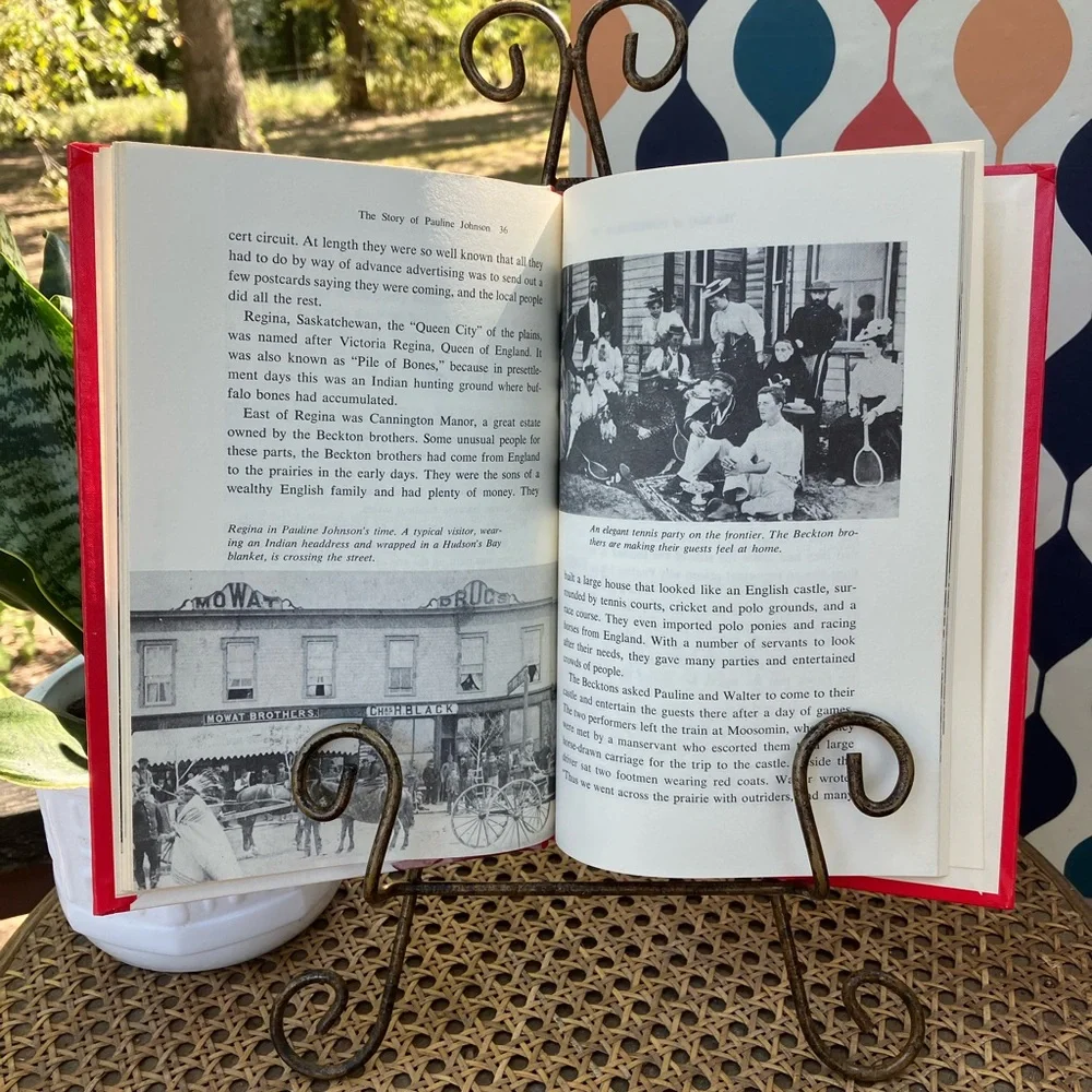 Pauline Johnson The Story of an American Indian by Lucie Hartley 1980 Hardback - Picture 6 of 13
